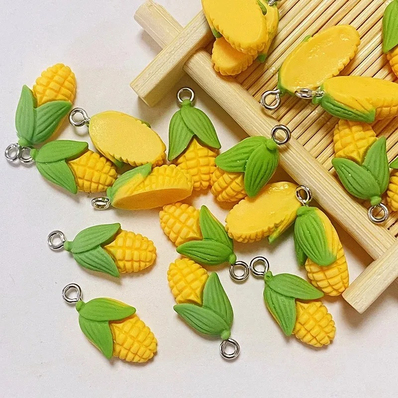 Resin Art Bracelet - 20 Peças de Pingentes de Resina
