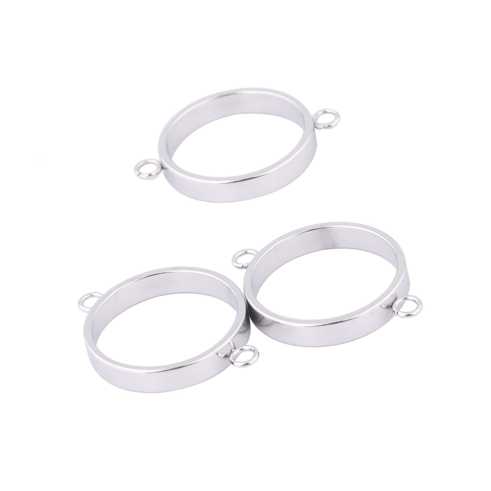 Resin Art Bracelet - 10 pçs de aço inoxidável 14mm