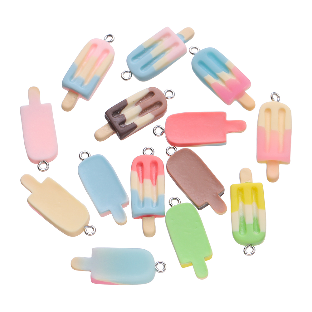 10 pçs 12x32mm bonito colorido - Resin Art Bracelet avaliação e preço