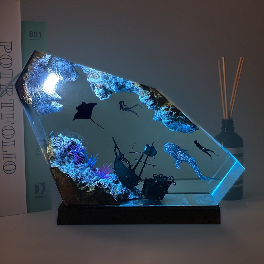 Resina marinha arte de madeira - Resin Art Design For Wedding avaliação e preço