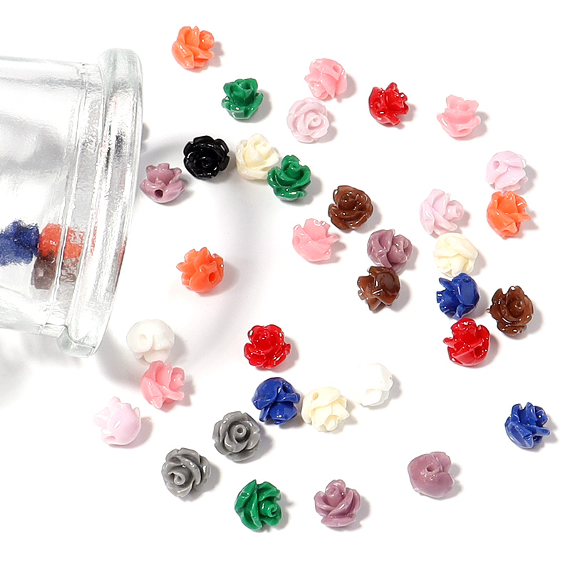 30 pçs resina imitação coral f - Resin Art Bracelet avaliação e preço