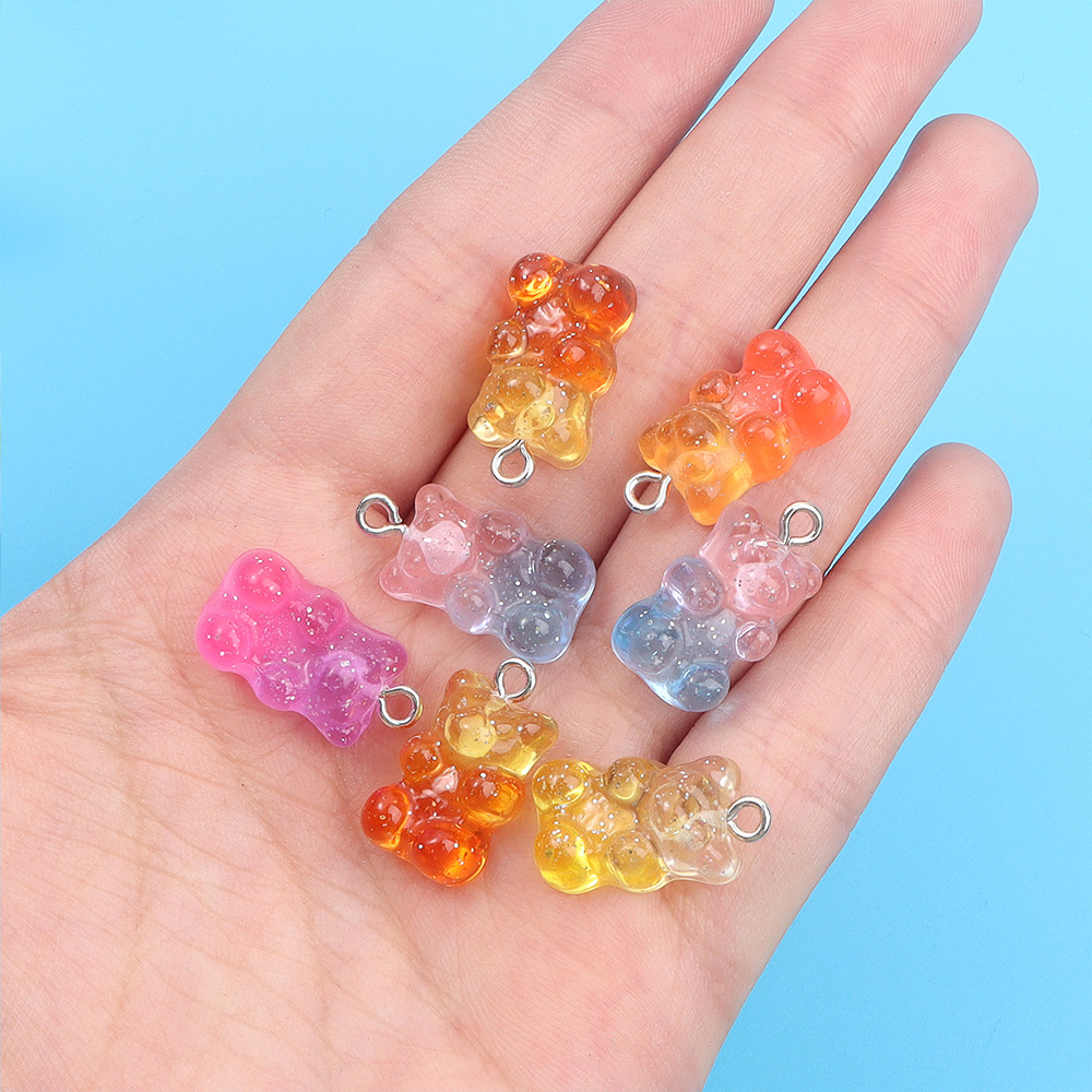 10/30/60 peças pingente em for - Resin Art Bracelet avaliação e preço