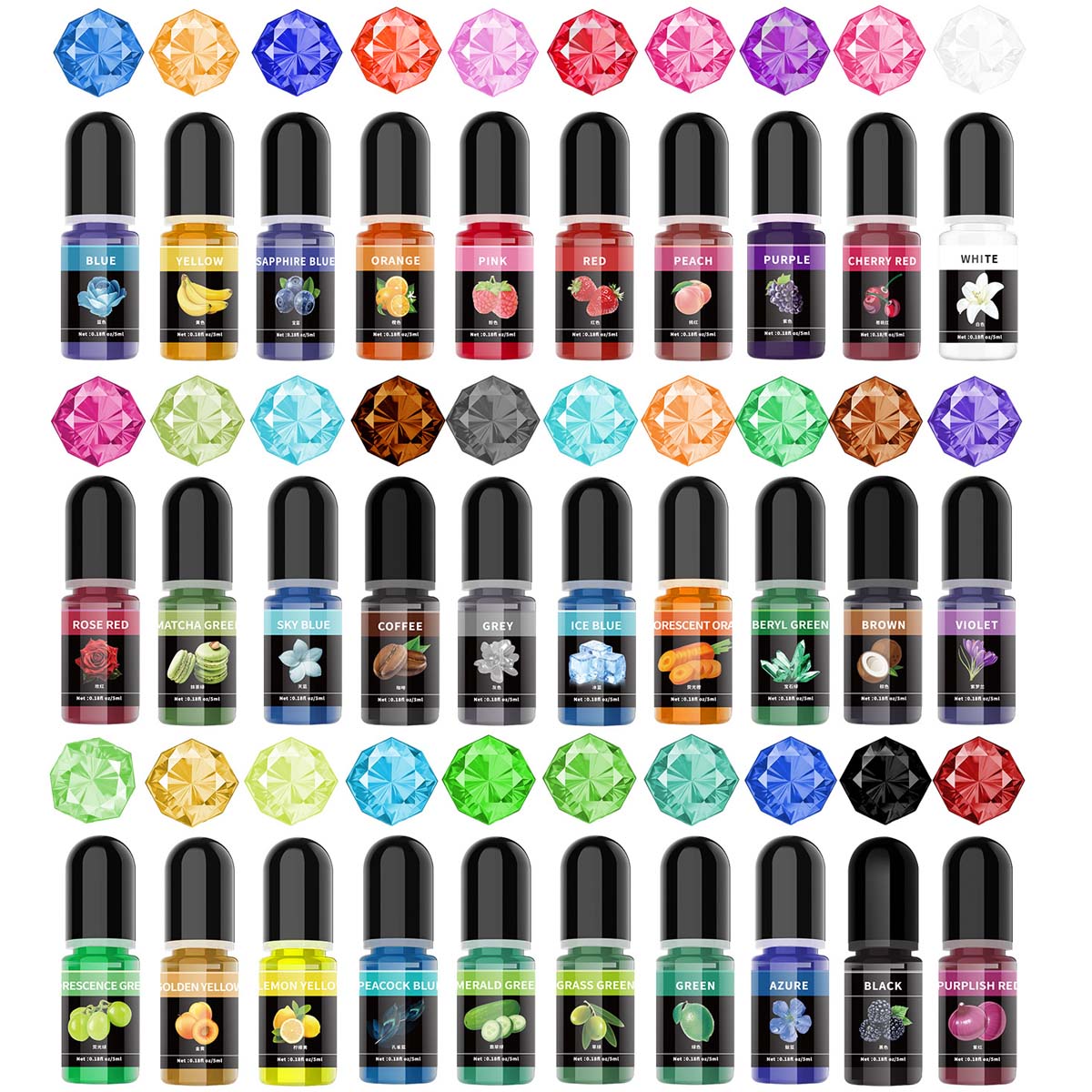 5ml/garrafa pigmento de resina - Resin Art Uv avaliação e preço